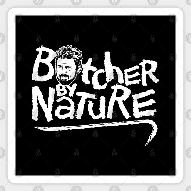 Superhero TV Series Butcher Karl Urban Boys Hiphop Music Logo Parody Sticker by BoggsNicolas